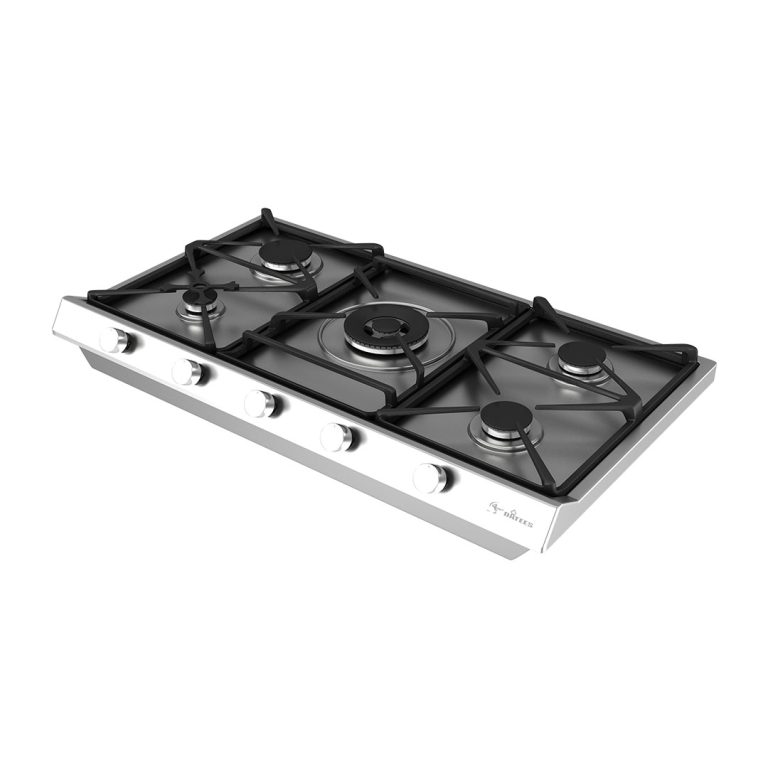 اجاق گاز استیل داتیس مدل DS 590 با صفحه استیل کوهاندار
