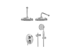 شیر توکار زیگموند BRASS تیپ چهار کروم