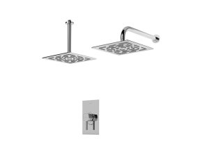 شیر توکار رومر BRASS تیپ یک کروم