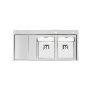 سینک ظرفشویی پرنیان استیل مدل PS 1216