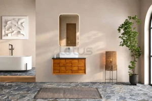 کابینت روشویی حمام لوتوس مدل MATRIX 900