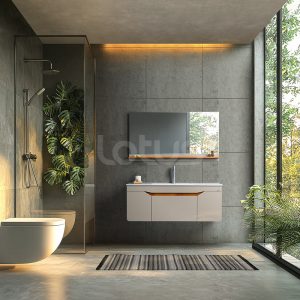 کابینت روشویی حمام لوتوس مدل MONICA 1200