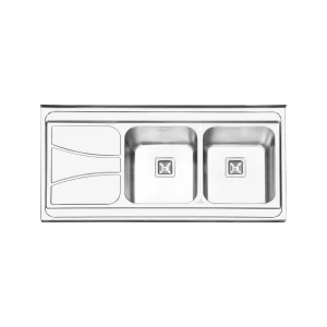 سینک ظرفشویی پرنیان استیل مدل PS 1112