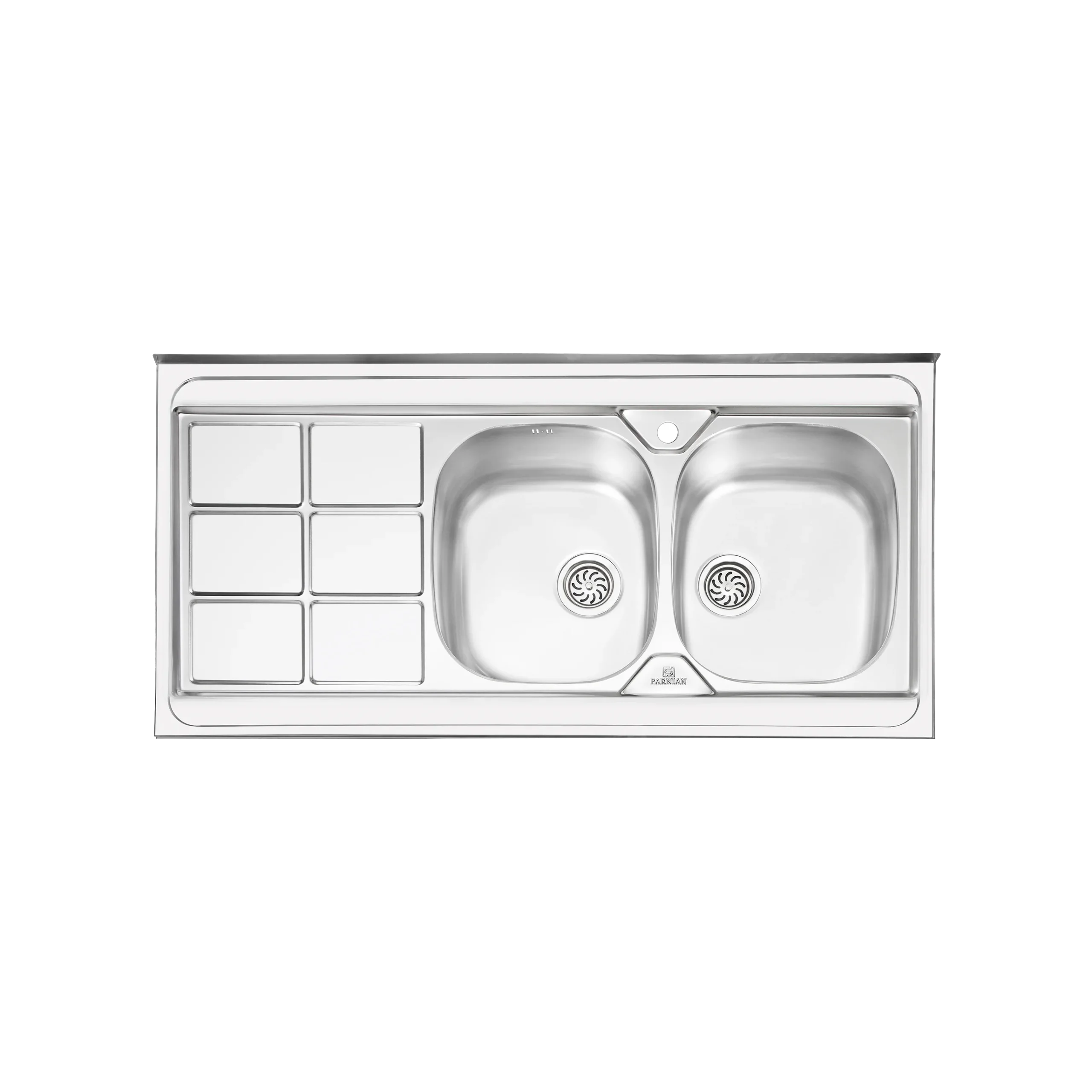 سینک ظرفشویی پرنیان استیل مدل PS 1124