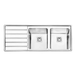 سینک ظرفشویی پرنیان استیل مدل PS 1214