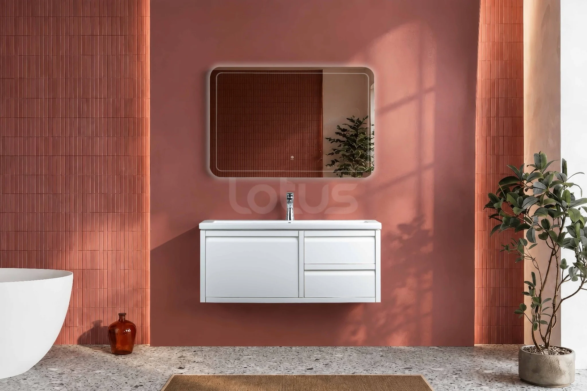 کابینت روشویی حمام لوتوس مدل STYLO