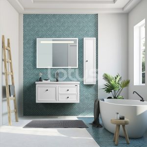 کابینت روشویی حمام لوتوس مدل PHILADELPHIA 900