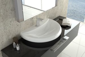 روشویی گلسار مدل GL7 روکابینتی