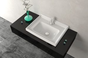 روشویی گلسار مدل آستر ۵۰ روکابینتی