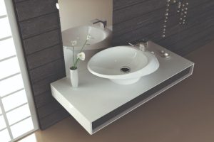 روشویی گلسار مدل الیت روکابینتی