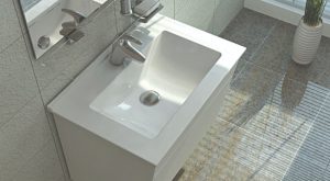 روشویی گلسار مدل فلورا روکابینتی