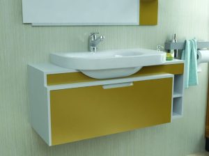 روشویی گلسار مدل هلیا روکابینتی