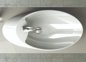 روشویی گلسار مدل دراپ روکابینتی